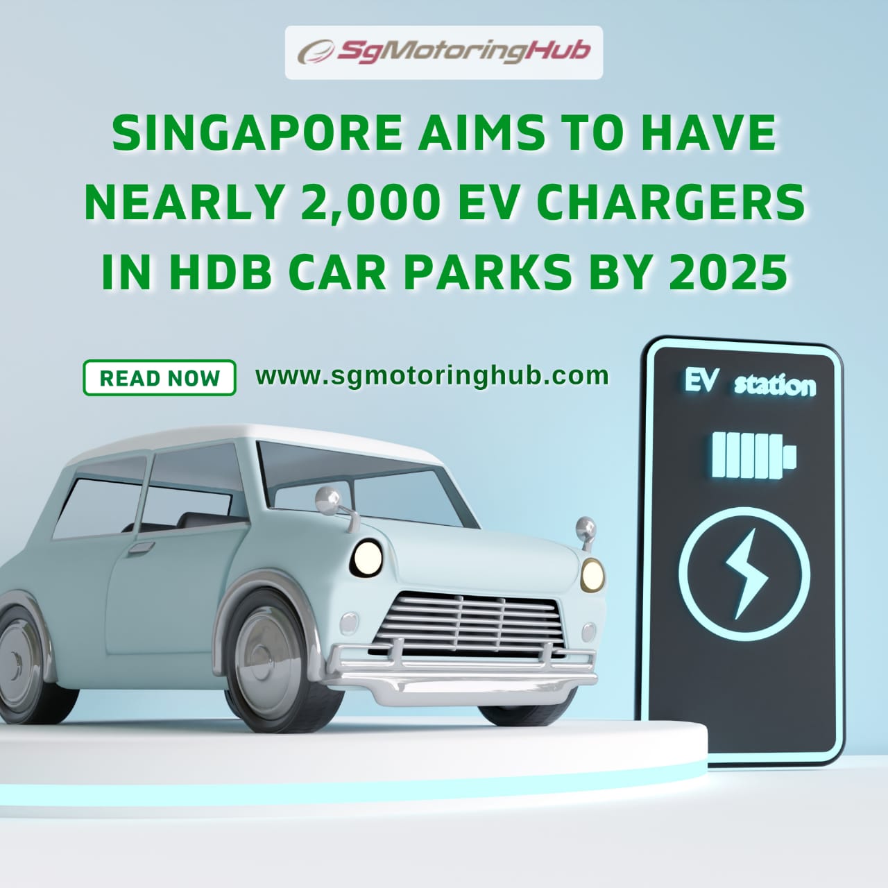 Singapore Aims To Have Nearly 2,000 EV Chargers In HDB Car Parks By ...